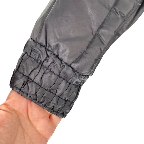 Ralph Lauren Sport Women's Size M Longline Down Puffer Winter Jacket Black Snow - Picture 8 of 9